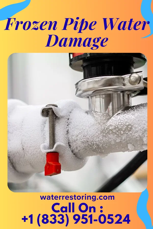Frozen Pipe Water Damage in Glendale, OH